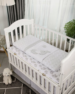 Gray clearance crib sheet